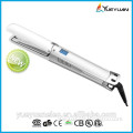 Top quality beauty salon hair tool vibrating hair straightener iron infrared function chic electronic hair straightener